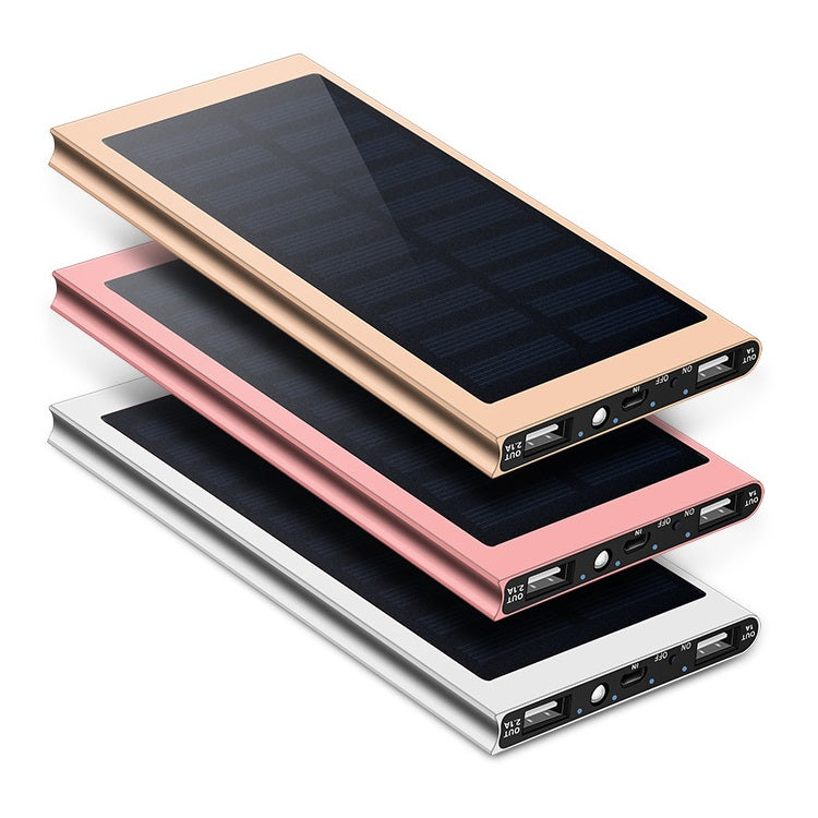 Slim Solar Power Bank 10000mAh