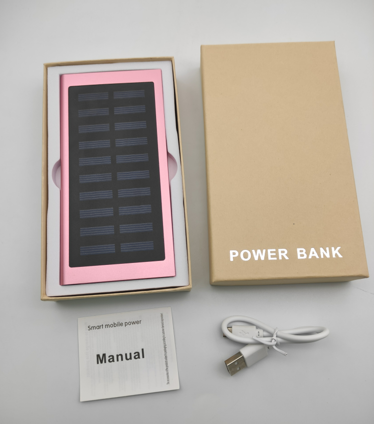 Slim Solar Power Bank 10000mAh